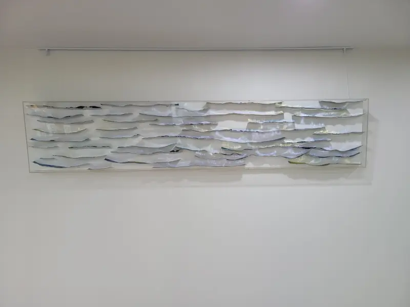 무거운 액자레일 설치 시공 사진 6